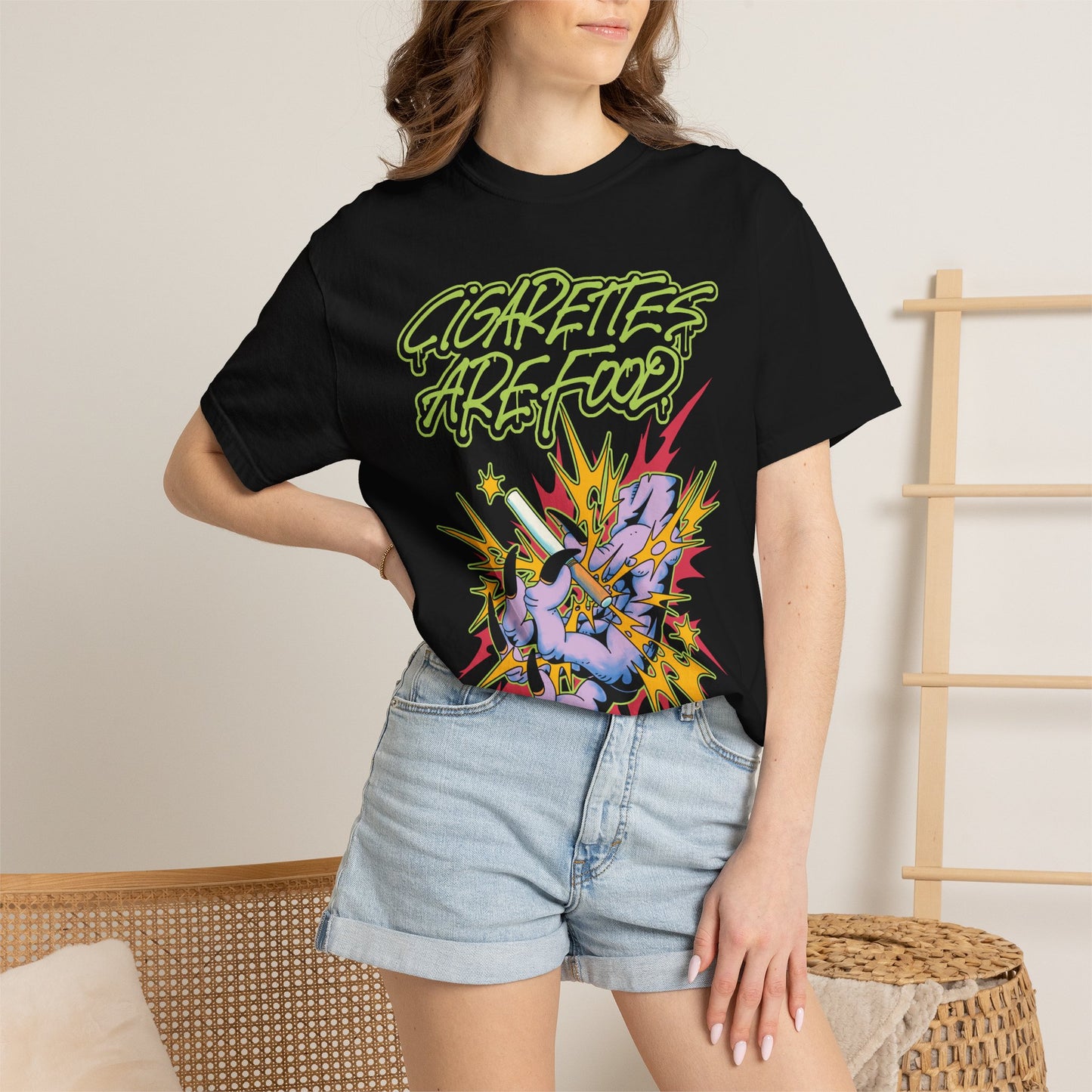 Ciggies are food T-shirt